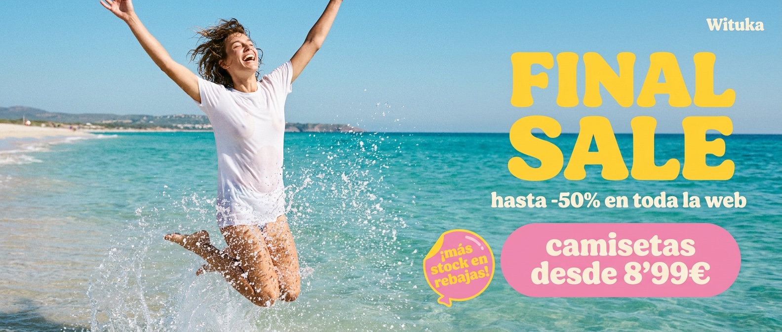 V21 · Full-bleed · Salto en el agua (turquesa + rosa chicle)