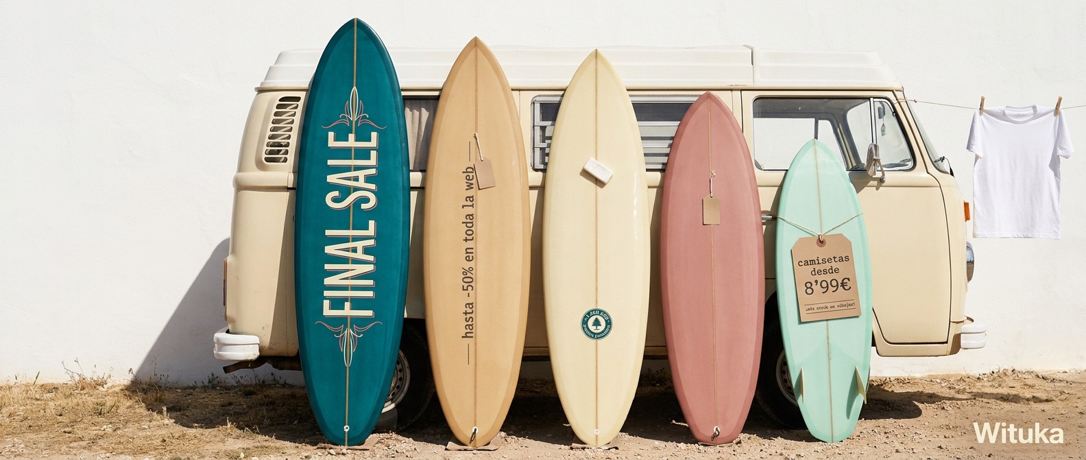 W8 · Quiver Final Sale: tablas con precio de shaper